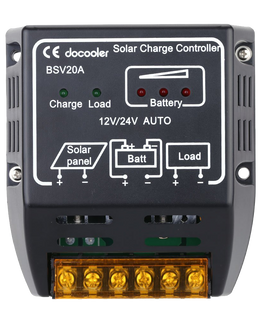 Docooler Charge Controller Solar Panel Battery Regulator Safe Protection